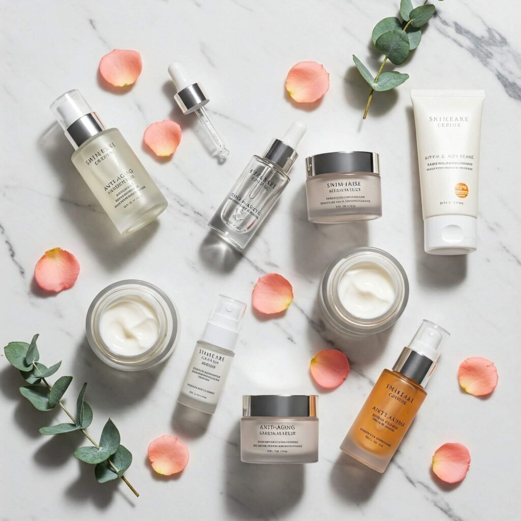 Premium anti-aging skincare products