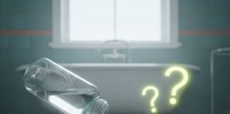 Hydration and Weight Loss: Unlock the Secret to Your Goals Half-empty water bottle, scale, fast-food wrapper, and question marks.