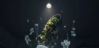 Meal Planning for Weight Loss: How to Stay on Track and See Results "Midnight kitchen chaos: salad, ghostly calories, fading diet."